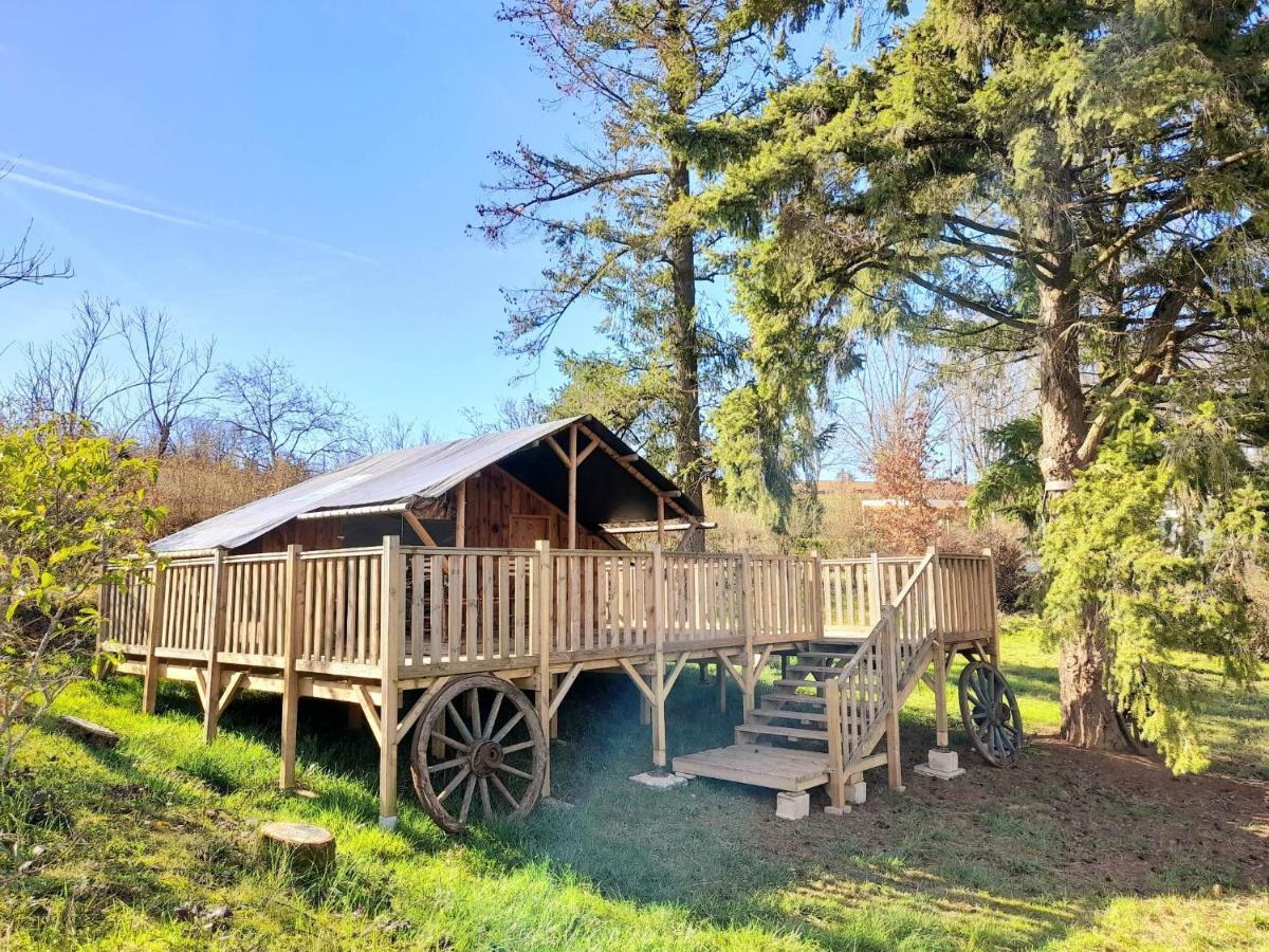 Hotel Les Auzerals Camping Du Lac Rabastens Exterior foto