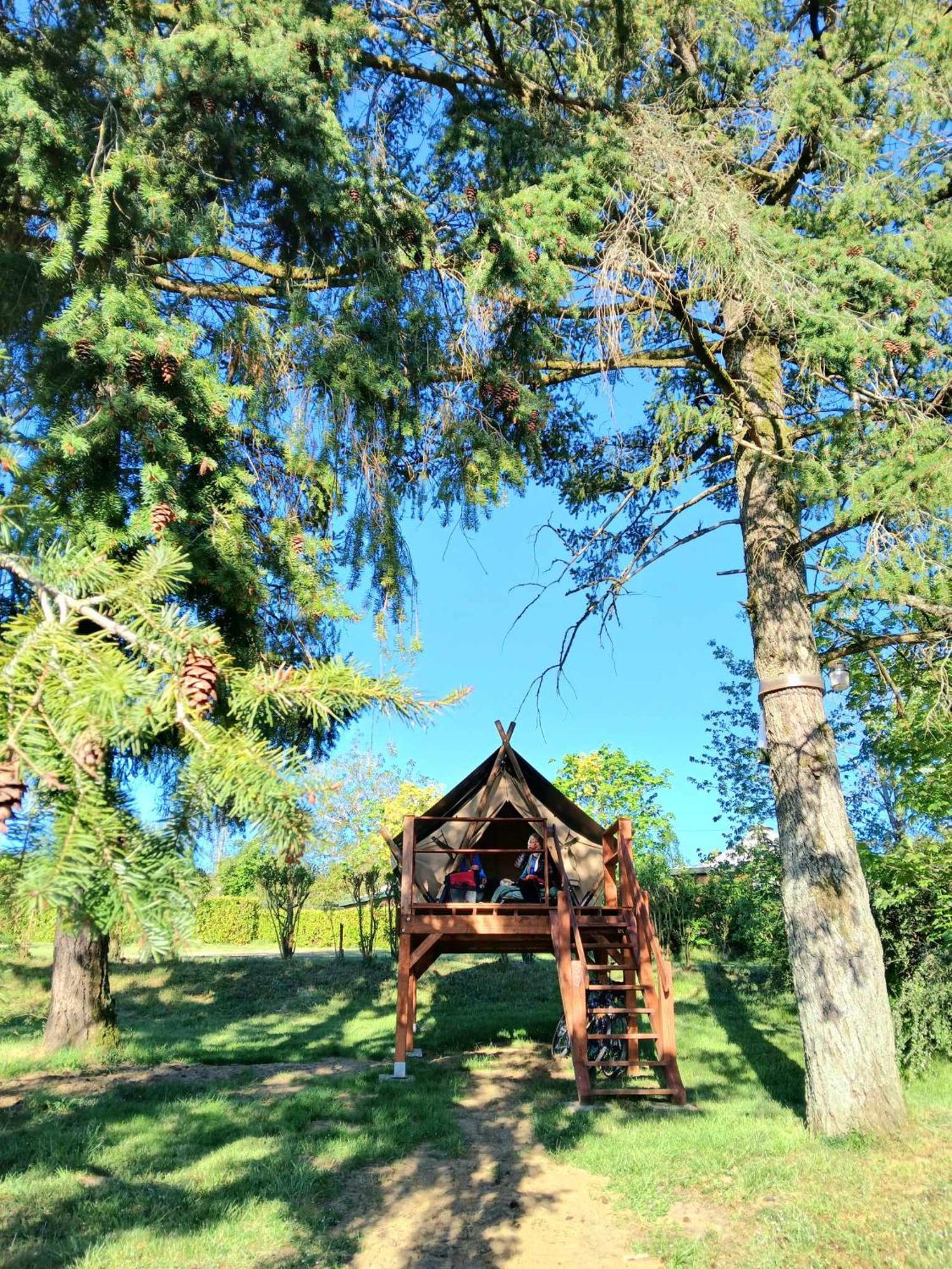 Hotel Les Auzerals Camping Du Lac Rabastens Exterior foto